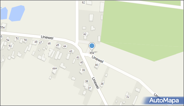 Unewel, Unewel, 80a, mapa Unewel
