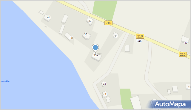 Unichowo, Unichowo, 35a, mapa Unichowo