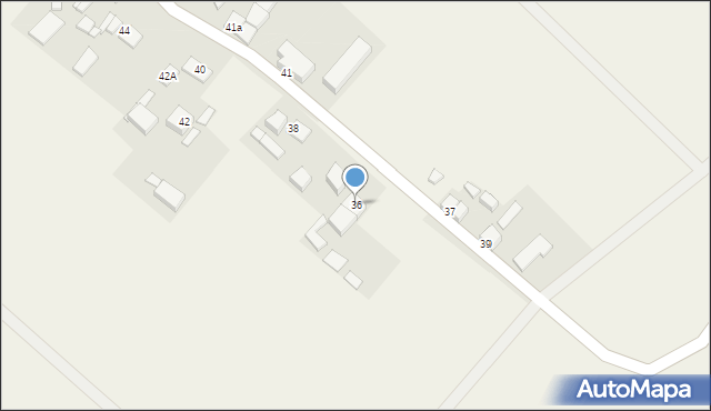 Uniechów, Uniechów, 36, mapa Uniechów