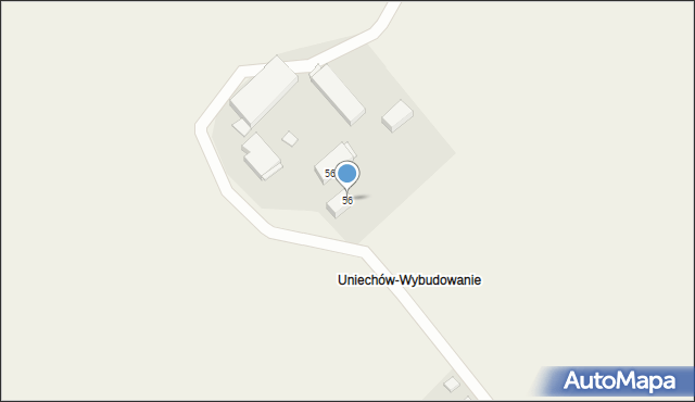 Uniechów, Uniechów, 56, mapa Uniechów
