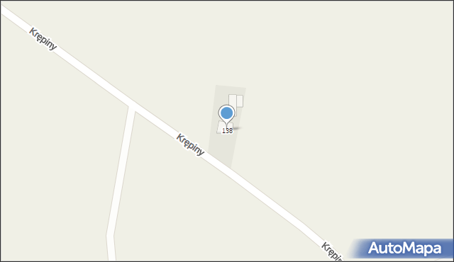 Uniechowo, Uniechowo, 138, mapa Uniechowo