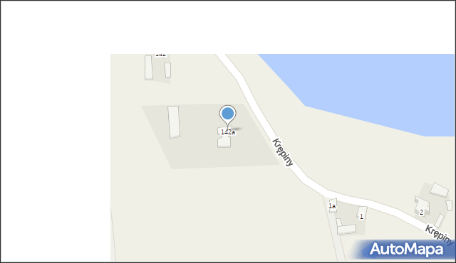 Uniechowo, Uniechowo, 142a, mapa Uniechowo