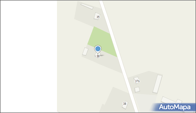 Unieck, Unieck, 36, mapa Unieck
