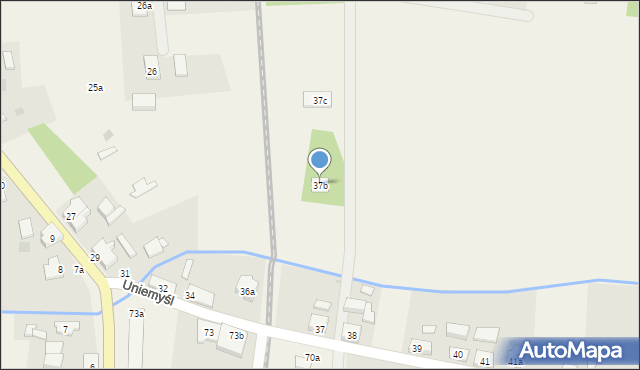 Uniemyśl, Uniemyśl, 37b, mapa Uniemyśl