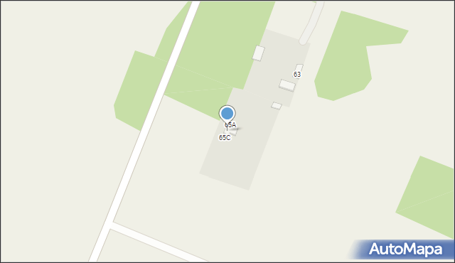 Unierzyż, Unierzyż, 65B, mapa Unierzyż