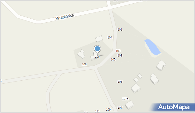 Unieszewo, Unieszewo, 106, mapa Unieszewo