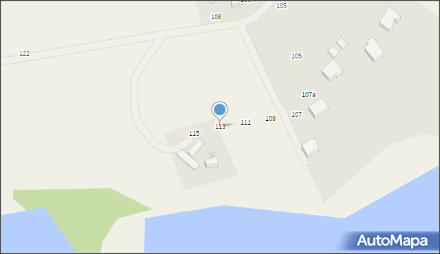 Unieszewo, Unieszewo, 113, mapa Unieszewo