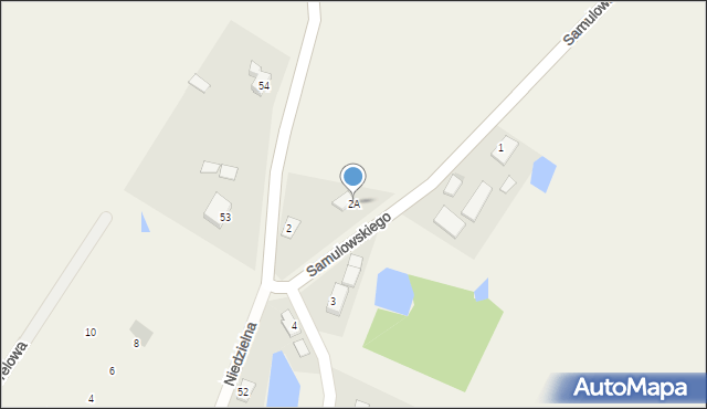 Unieszewo, Unieszewo, 2A, mapa Unieszewo