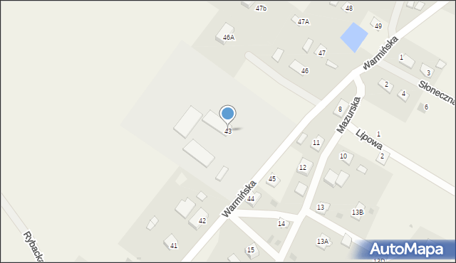 Unieszewo, Unieszewo, 43, mapa Unieszewo