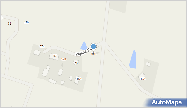 Unieszewo, Unieszewo, 56D, mapa Unieszewo