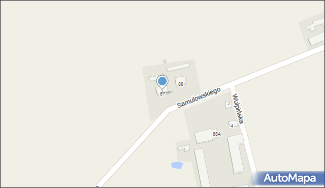 Unieszewo, Unieszewo, 87, mapa Unieszewo