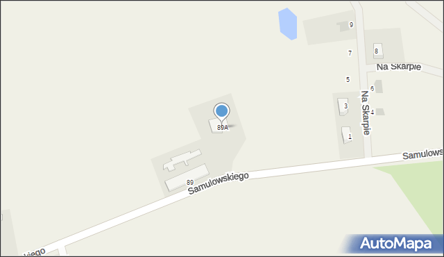 Unieszewo, Unieszewo, 89A, mapa Unieszewo