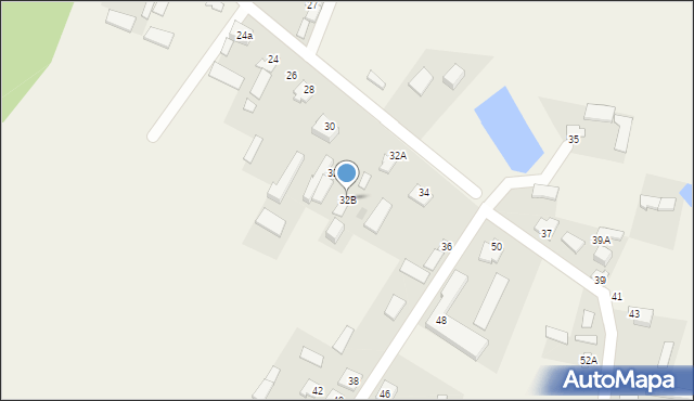 Unikowo, Unikowo, 32B, mapa Unikowo