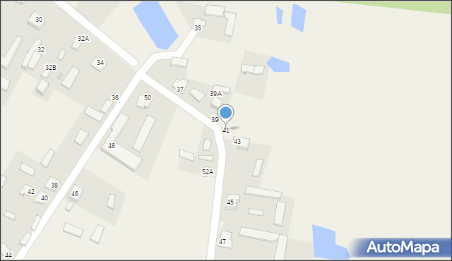 Unikowo, Unikowo, 41, mapa Unikowo