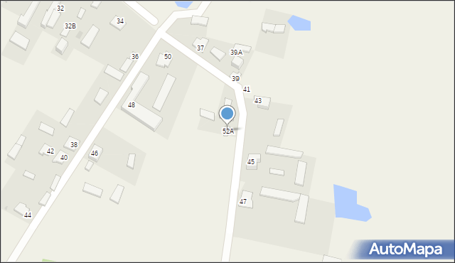 Unikowo, Unikowo, 52A, mapa Unikowo