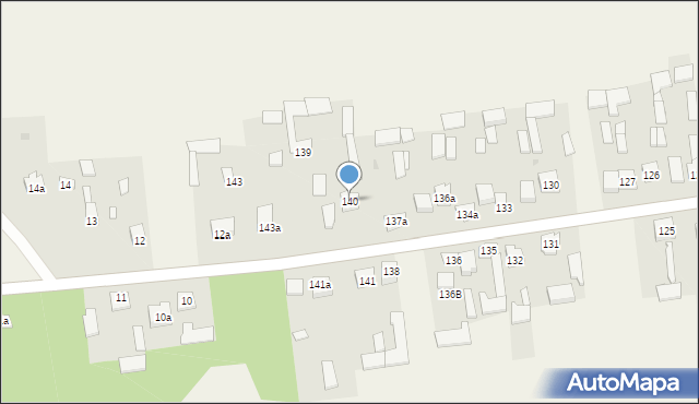 Unin, Unin, 140, mapa Unin