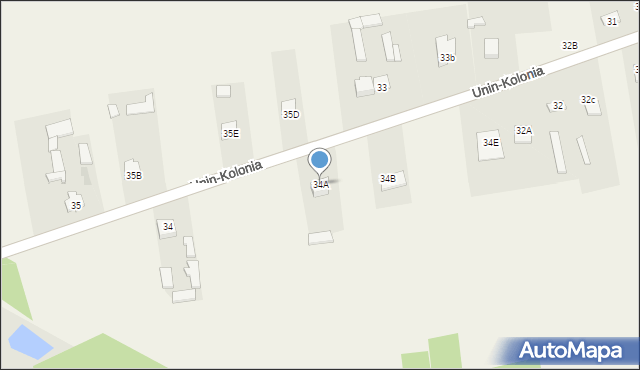 Unin-Kolonia, Unin-Kolonia, 34A, mapa Unin-Kolonia