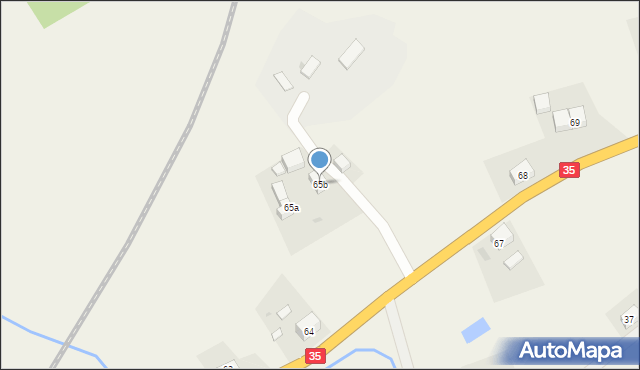 Unisław Śląski, Unisław Śląski, 65b, mapa Unisław Śląski