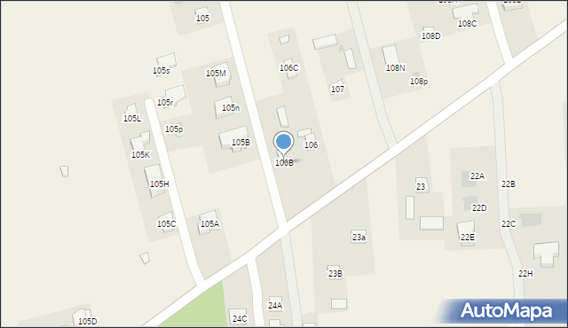 Uniszowice, Uniszowice, 106B, mapa Uniszowice