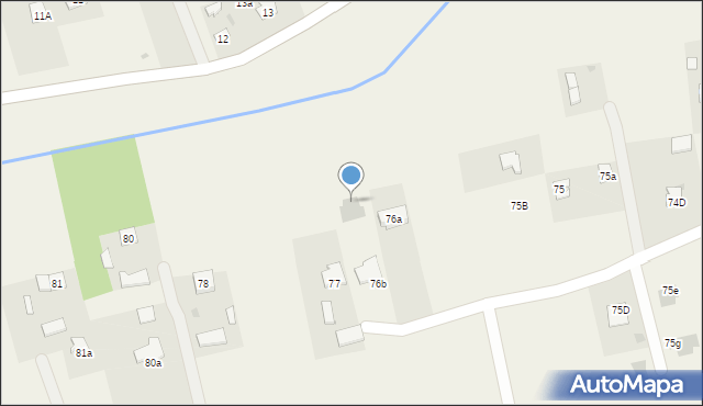 Uniszowice, Uniszowice, 14a, mapa Uniszowice