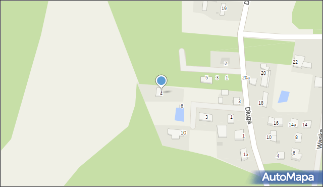 Drzewce, Urocza, 4, mapa Drzewce