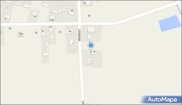 Gołąb, Urocza, 5, mapa Gołąb