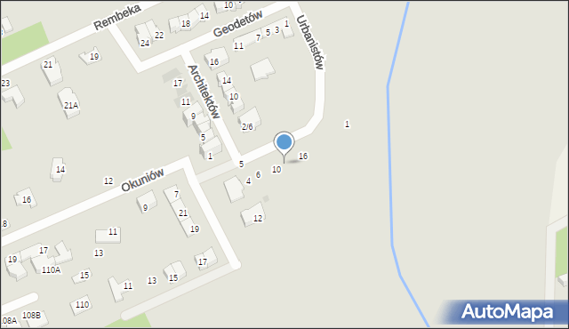 Grodzisk Mazowiecki, Urbanistów, 12, mapa Grodzisk Mazowiecki
