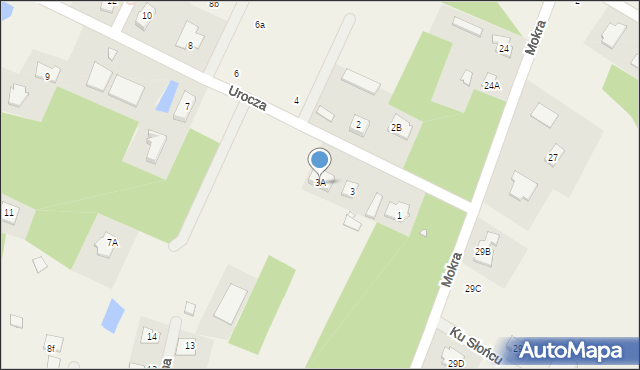 Henryków-Urocze, Urocza, 5, mapa Henryków-Urocze