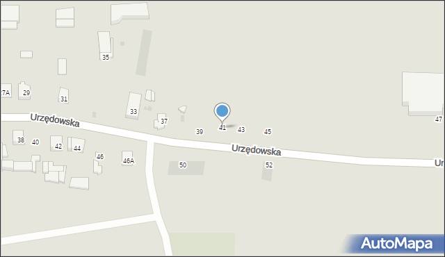 Józefów nad Wisłą, Urzędowska, 41, mapa Józefów nad Wisłą