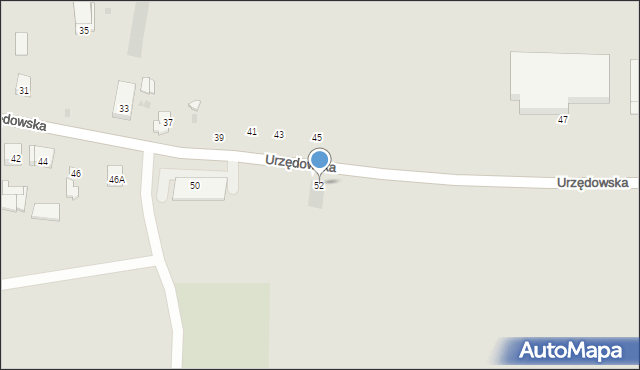 Józefów nad Wisłą, Urzędowska, 52, mapa Józefów nad Wisłą