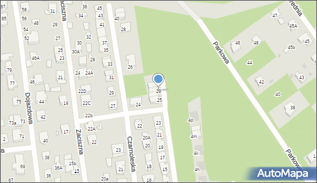 Kobyłka, Urszulki, 29, mapa Kobyłka