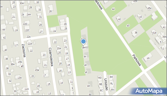 Kobyłka, Urszulki, 4m, mapa Kobyłka