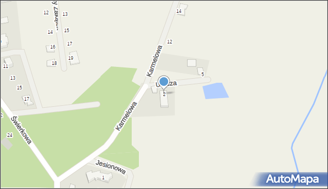 Kobysewo, Urocza, 2, mapa Kobysewo