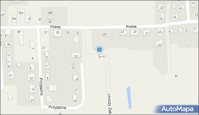 Lublewo Gdańskie, Uroczy Zakątek, 2, mapa Lublewo Gdańskie