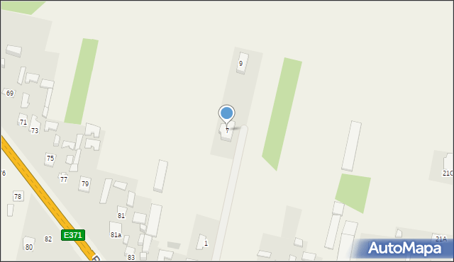 Makowiec, Urocza, 7, mapa Makowiec