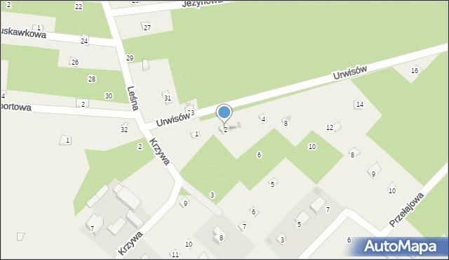 Nowy Świat, Urwisów, 2, mapa Nowy Świat