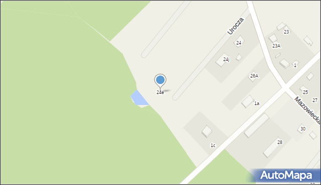 Sierzchów, Urocza, 12, mapa Sierzchów