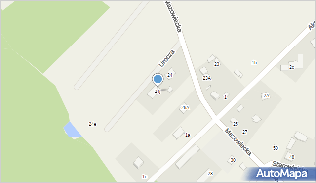 Sierzchów, Urocza, 3, mapa Sierzchów