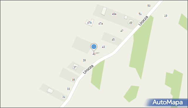 Sokołówek, Urocza, 41, mapa Sokołówek
