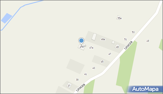Sokołówek, Urocza, 47b, mapa Sokołówek