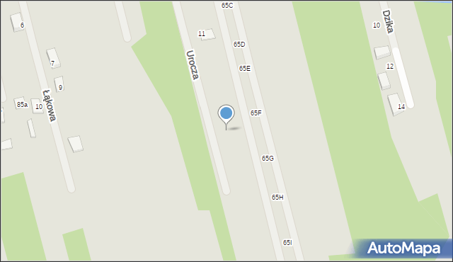 Sulejówek, Urocza, 19a, mapa Sulejówek