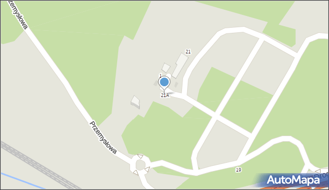 Świętochłowice, Uroczysko, 21A, mapa Świętochłowice
