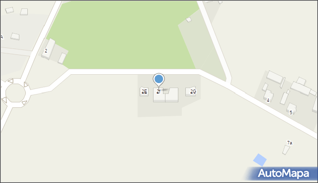 Urbanowo, Urbanowo, 2f, mapa Urbanowo