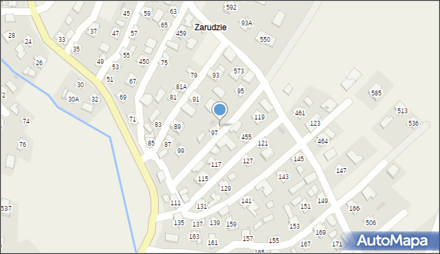 Urzejowice, Urzejowice, 97A, mapa Urzejowice