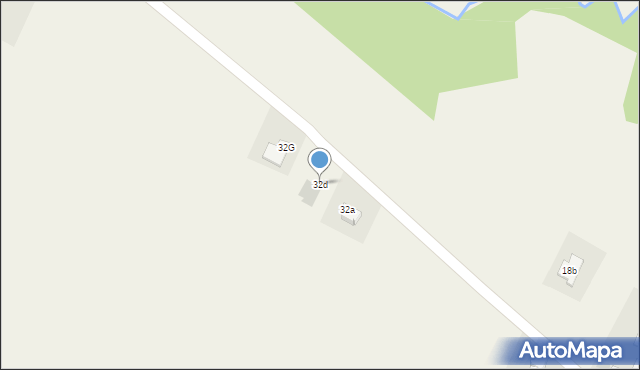 Zarzeczewo, Urszulewo, 32d, mapa Zarzeczewo