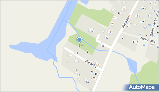 Brzeźce, Ustronie, 2, mapa Brzeźce