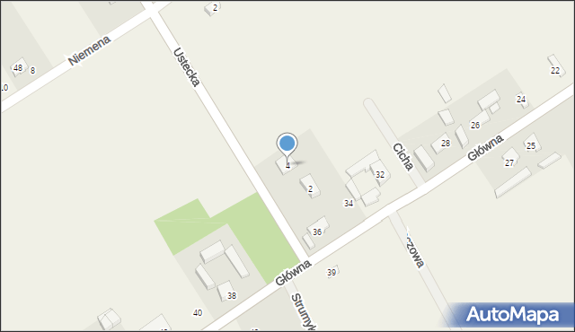 Gałęzinowo, Ustecka, 4, mapa Gałęzinowo