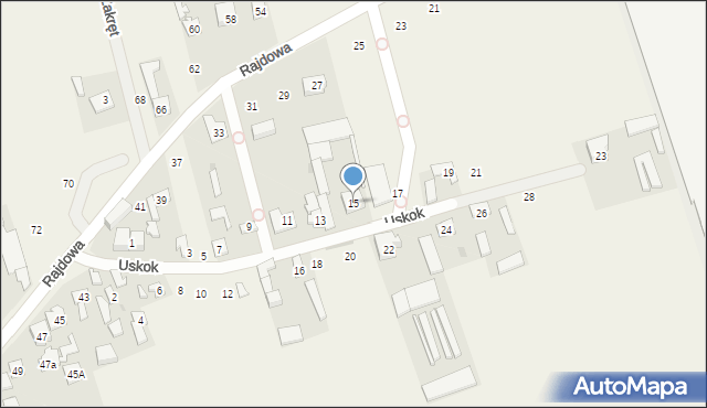 Konotopa, Uskok, 15, mapa Konotopa