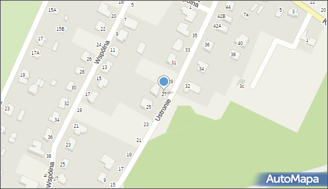 Maksymilianowo, Ustronie, 27, mapa Maksymilianowo