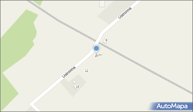 Marklowice Górne, Ustronna, 10, mapa Marklowice Górne